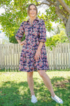 Levy Dress - Midnight Floral